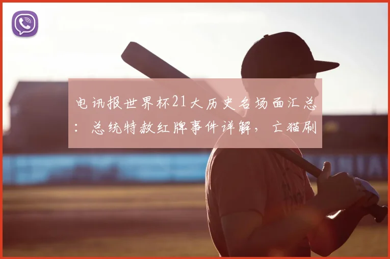 电讯报世界杯21大历史名场面汇总:总统特赦红牌事件详解,亡猫刷屏等经典梗回顾全收录